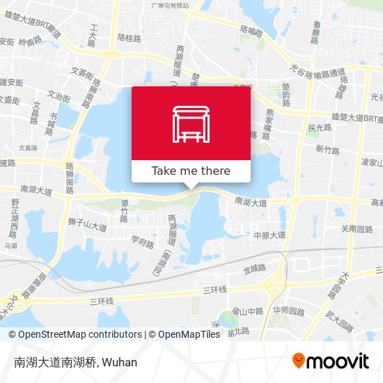 南湖大道南湖桥 map