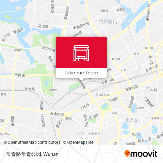 常青路常青公园 map