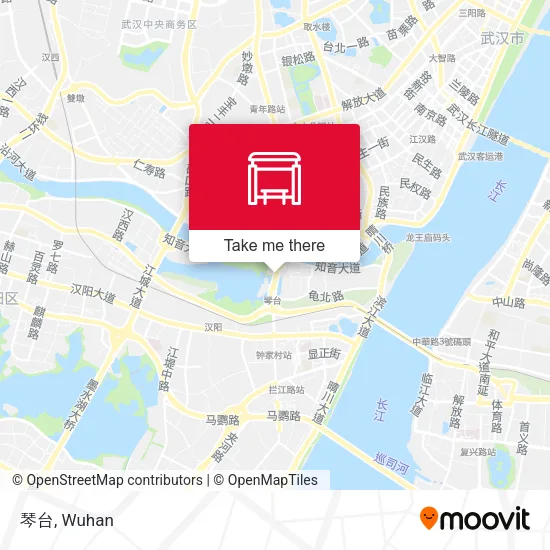 琴台 map