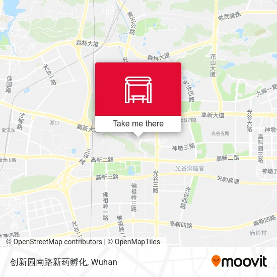 创新园南路新药孵化 map