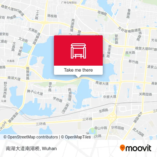 南湖大道南湖桥 map