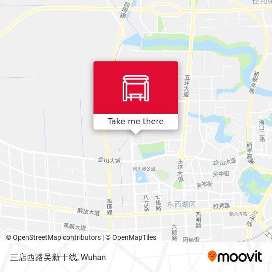 三店西路吴新干线 map