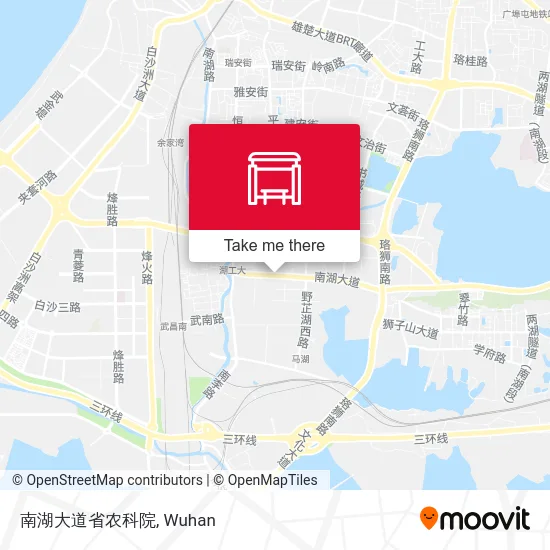 南湖大道省农科院 map