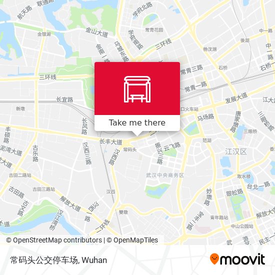 常码头公交停车场 map