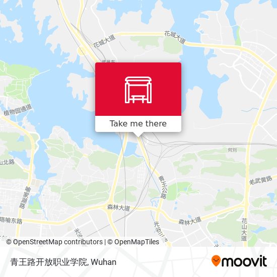 青王路开放职业学院 map