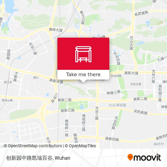 创新园中路凯瑞百谷 map