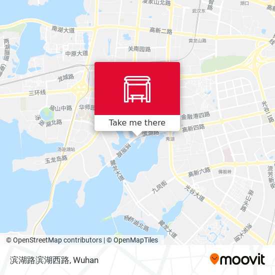 滨湖路滨湖西路 map