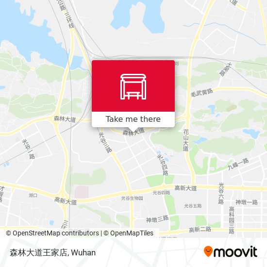 森林大道王家店 map