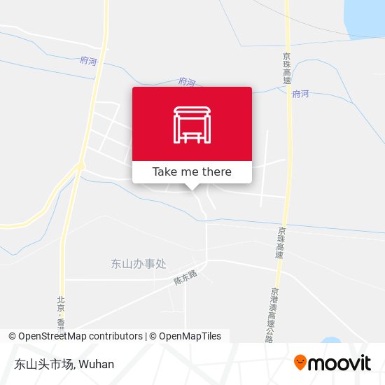 东山头市场 map