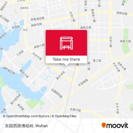 东园西路佛祖岭 map