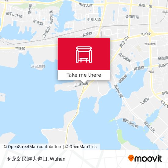 玉龙岛民族大道口 map