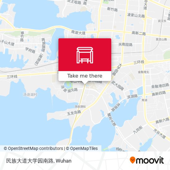 民族大道大学园南路 map