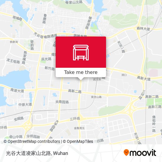 光谷大道凌家山北路 map
