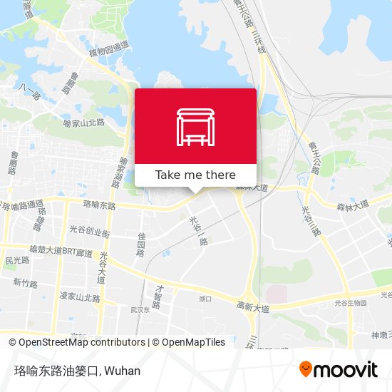 珞喻东路油篓口 map