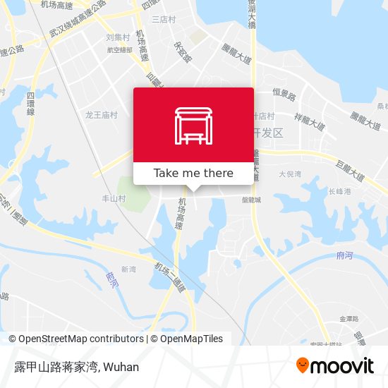 露甲山路蒋家湾 map