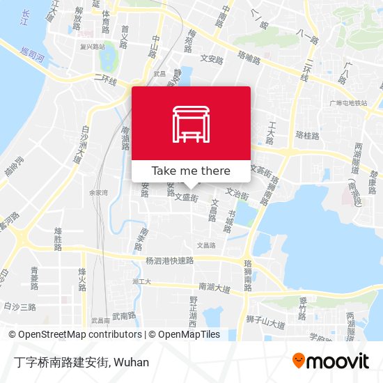 丁字桥南路建安街 map