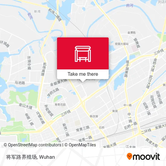 将军路养殖场 map