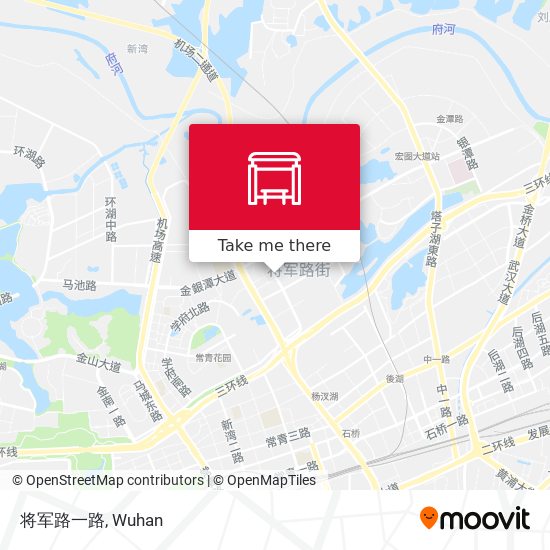 将军路一路 map