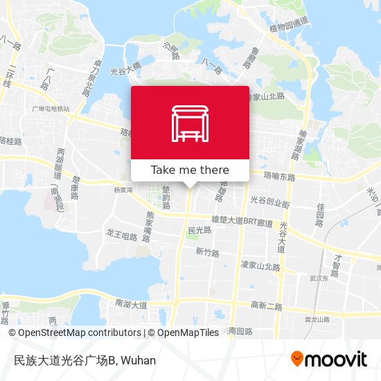 民族大道光谷广场B map