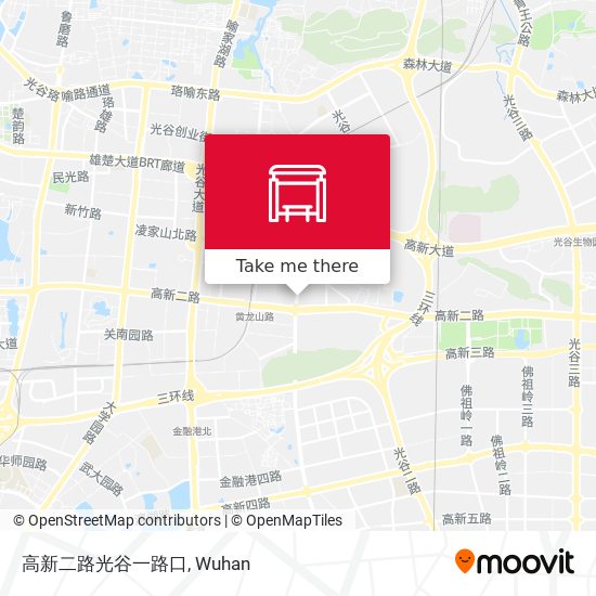 高新二路光谷一路口 map