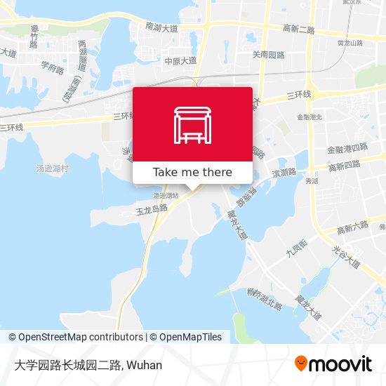 大学园路长城园二路 map