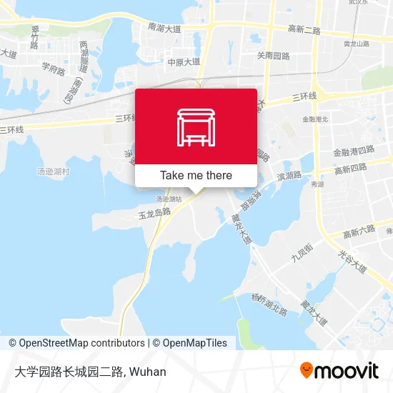 大学园路长城园二路 map