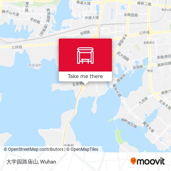 大学园路庙山 map