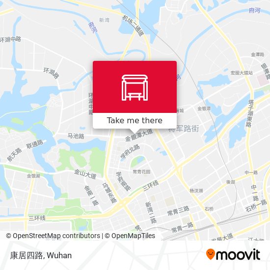 康居四路 map