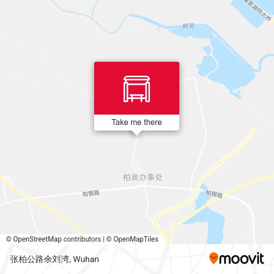 张柏公路余刘湾 map
