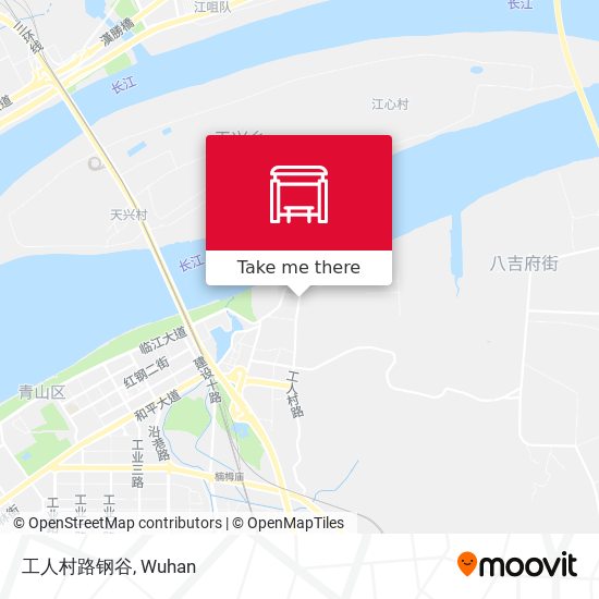 工人村路钢谷 map