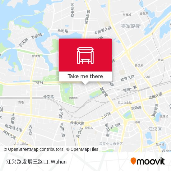 江兴路发展三路口 map
