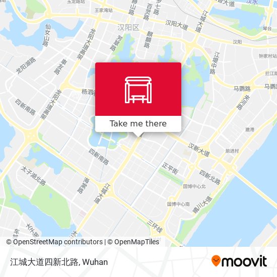 江城大道四新北路 map