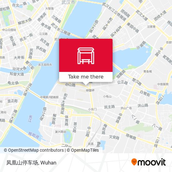 凤凰山停车场 map