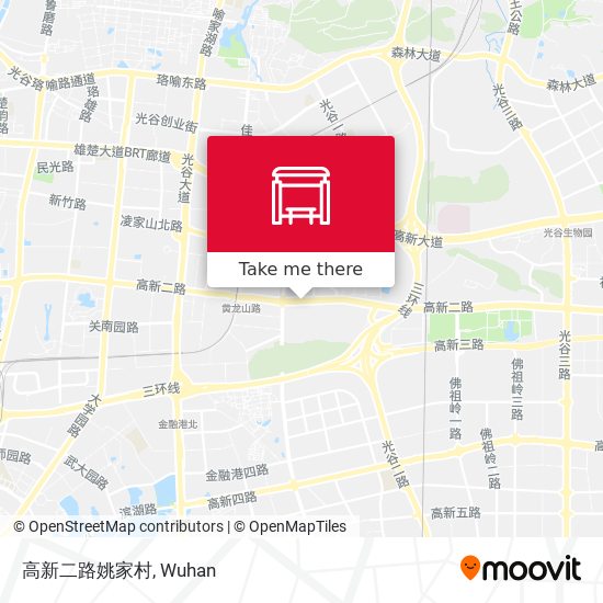 高新二路姚家村 map