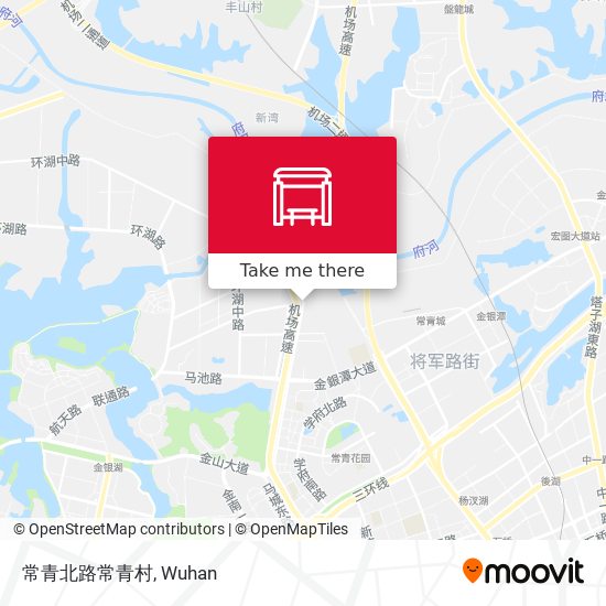 常青北路常青村 map