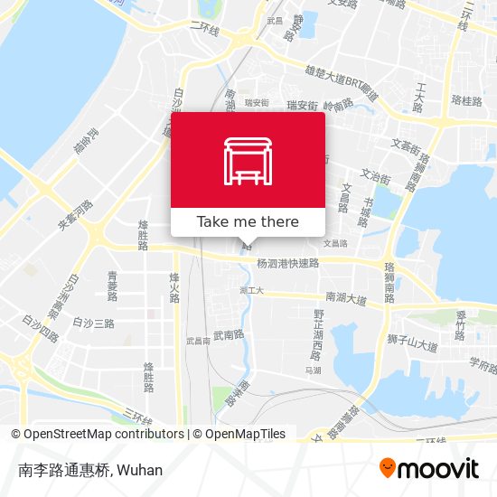 南李路通惠桥 map
