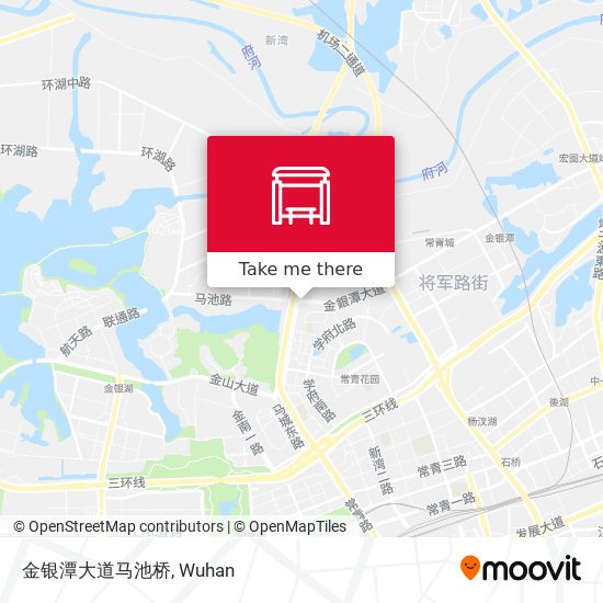 金银潭大道马池桥 map