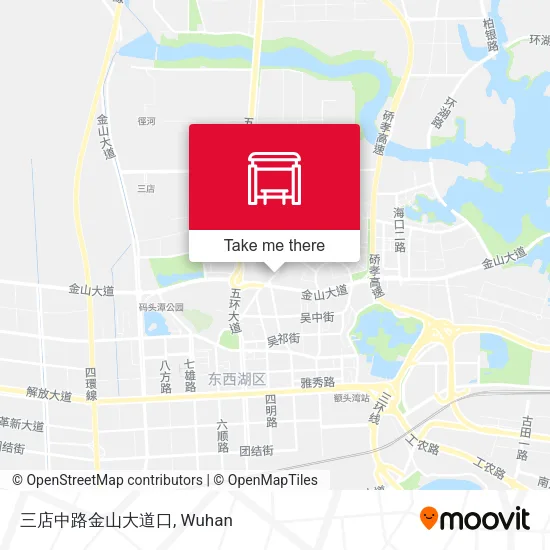 三店中路金山大道口 map
