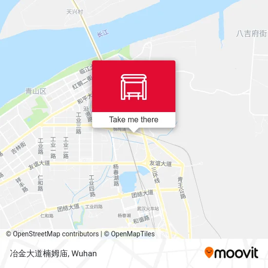 冶金大道楠姆庙 map
