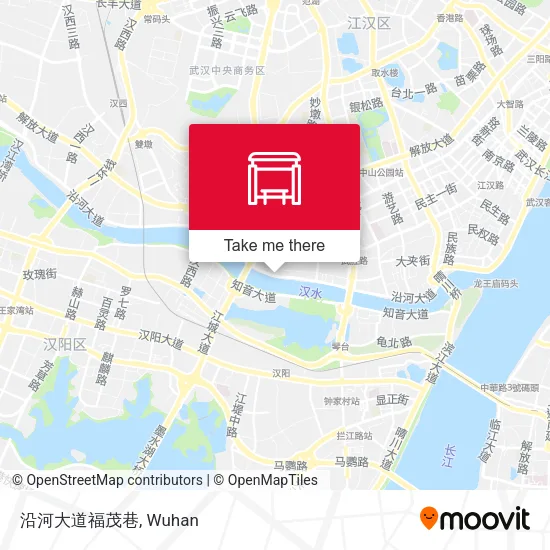 沿河大道福茂巷 map