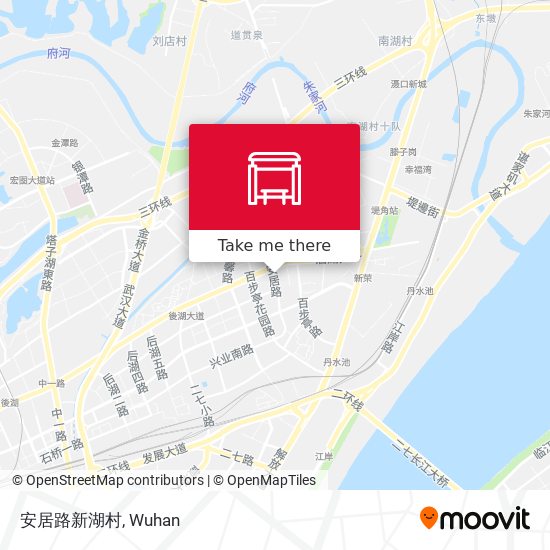 安居路新湖村 map