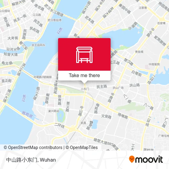 中山路小东门 map