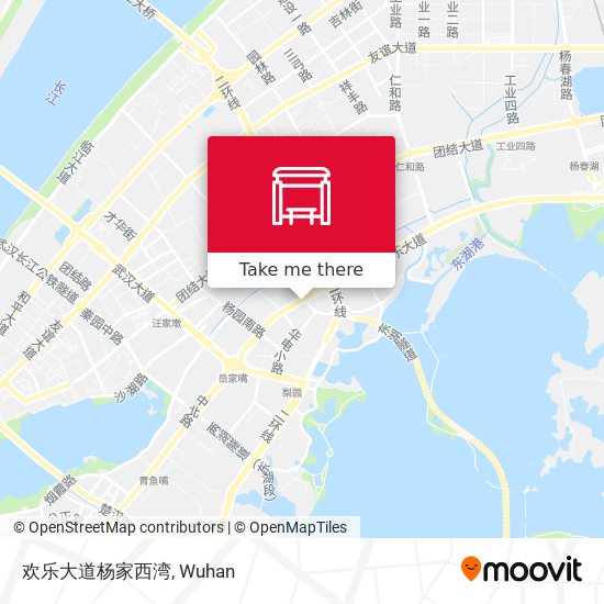 欢乐大道杨家西湾 map