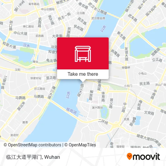 临江大道平湖门 map