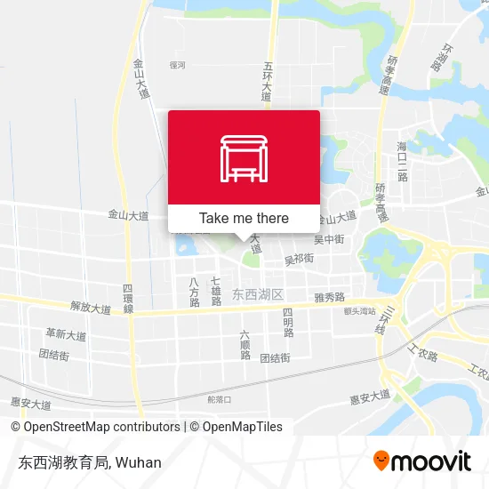 东西湖教育局 map