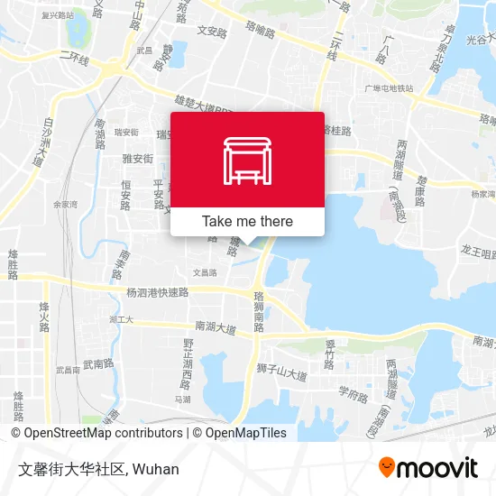 文馨街大华社区 map