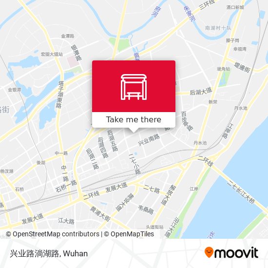 兴业路淌湖路 map