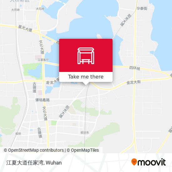 江夏大道任家湾 map