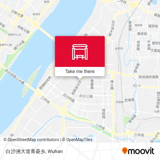 白沙洲大道青菱乡 map