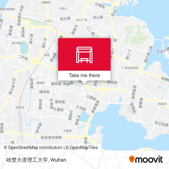 雄楚大道理工大学 map